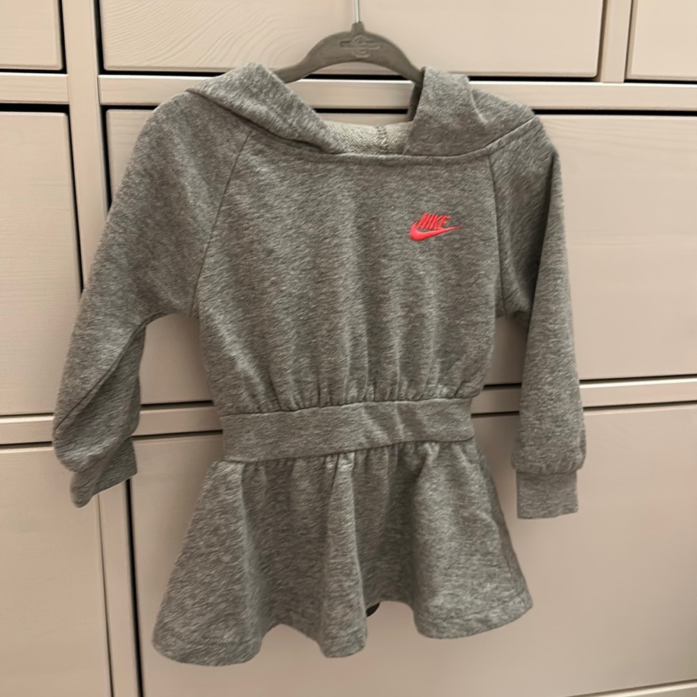 Nike hooded sweater dress with matching bloomers